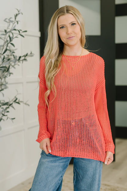 Desert Bloom Loose Knit Sweater - Southern Divas Boutique