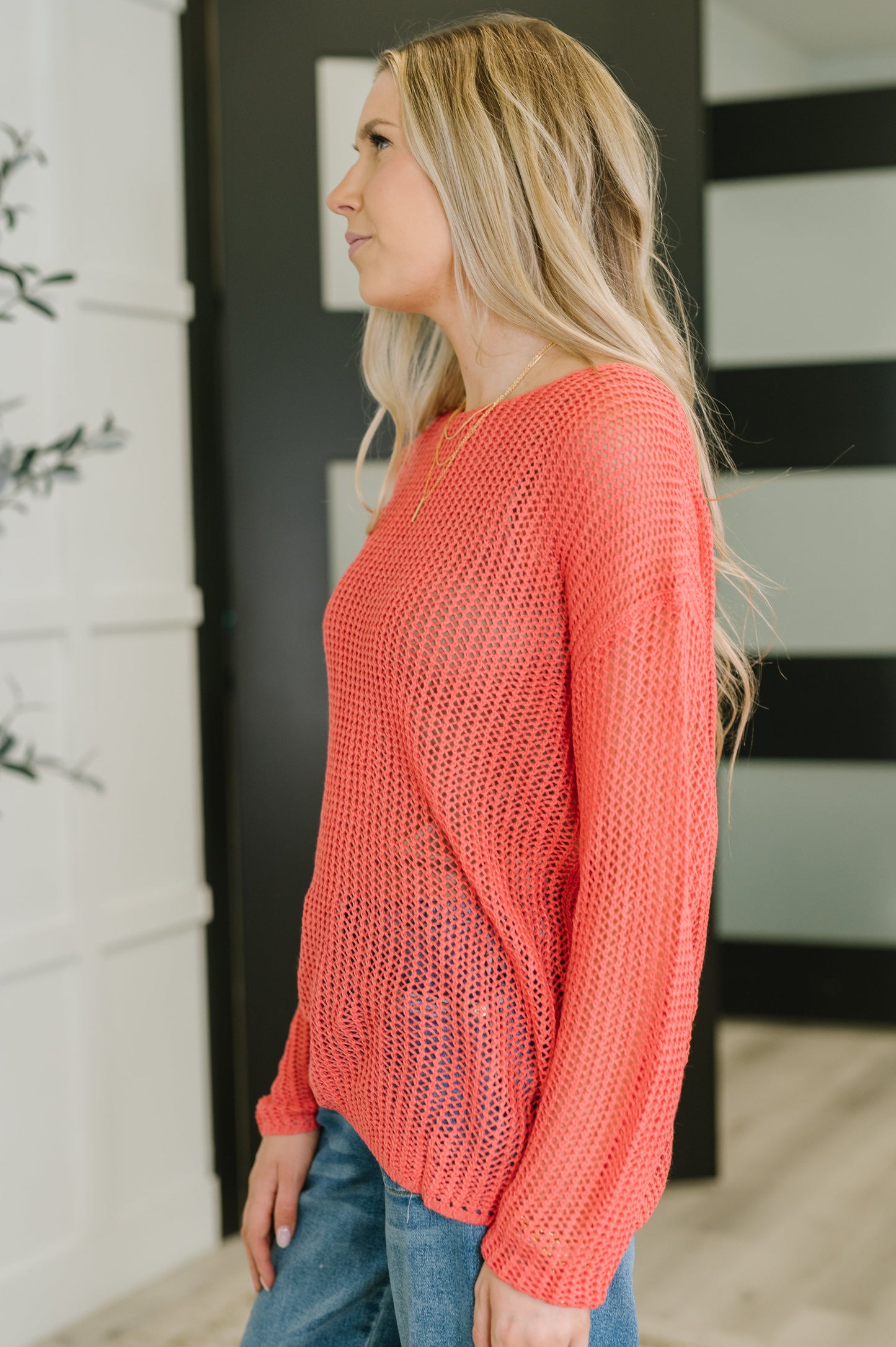 Desert Bloom Loose Knit Sweater - Southern Divas Boutique