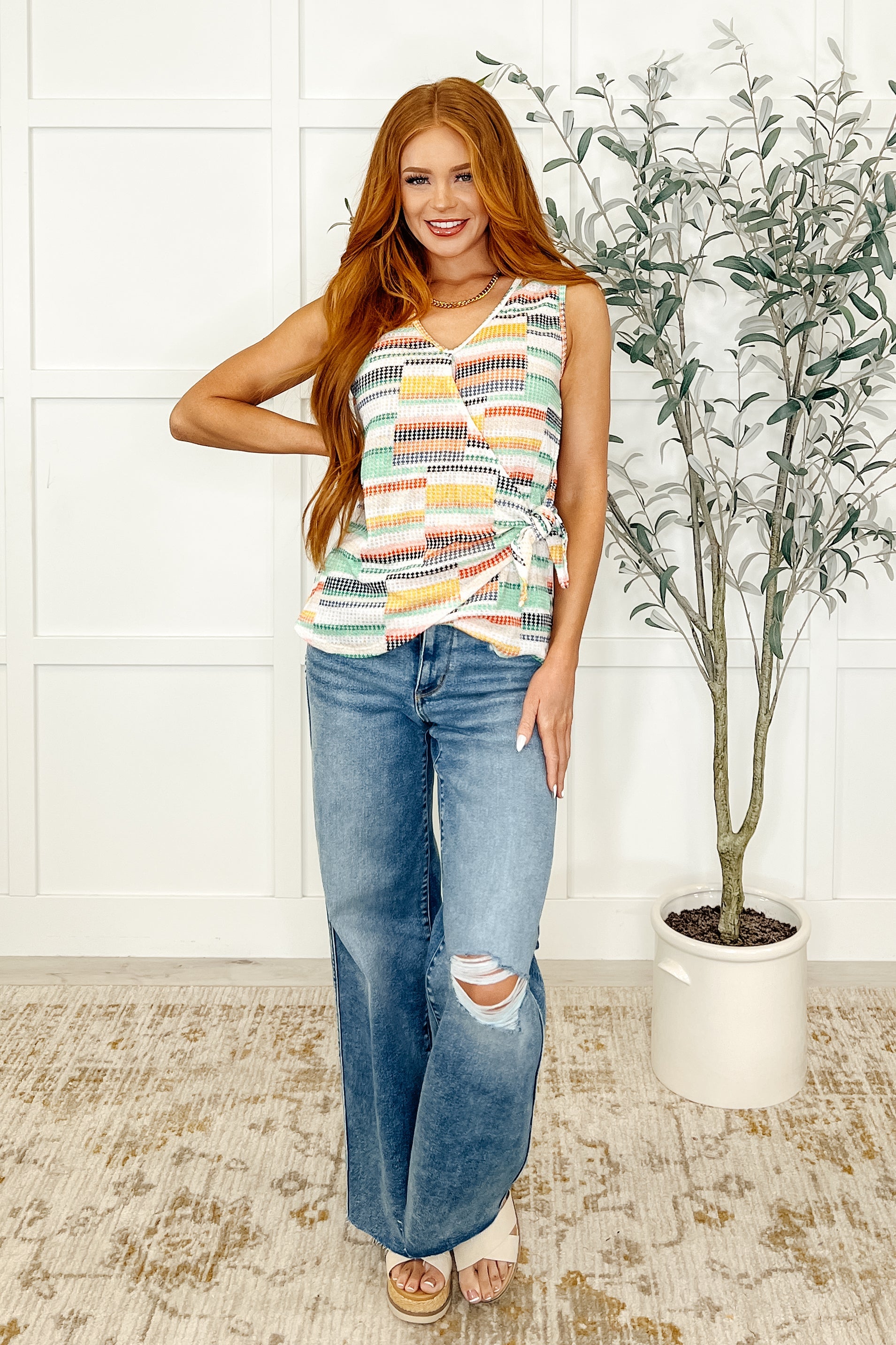 Do Ya Step V-Neck Tank - Southern Divas Boutique