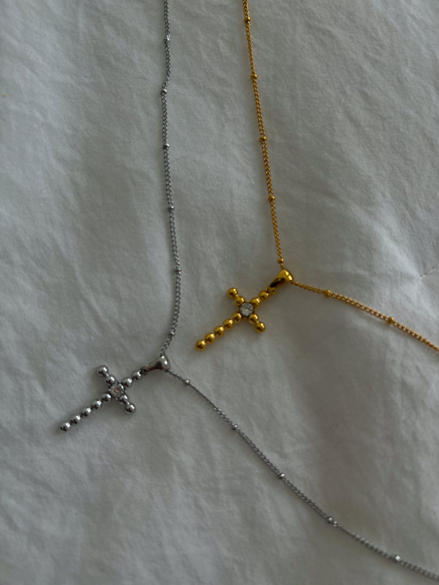 BLING CROSS NECKLACE - Southern Divas Boutique