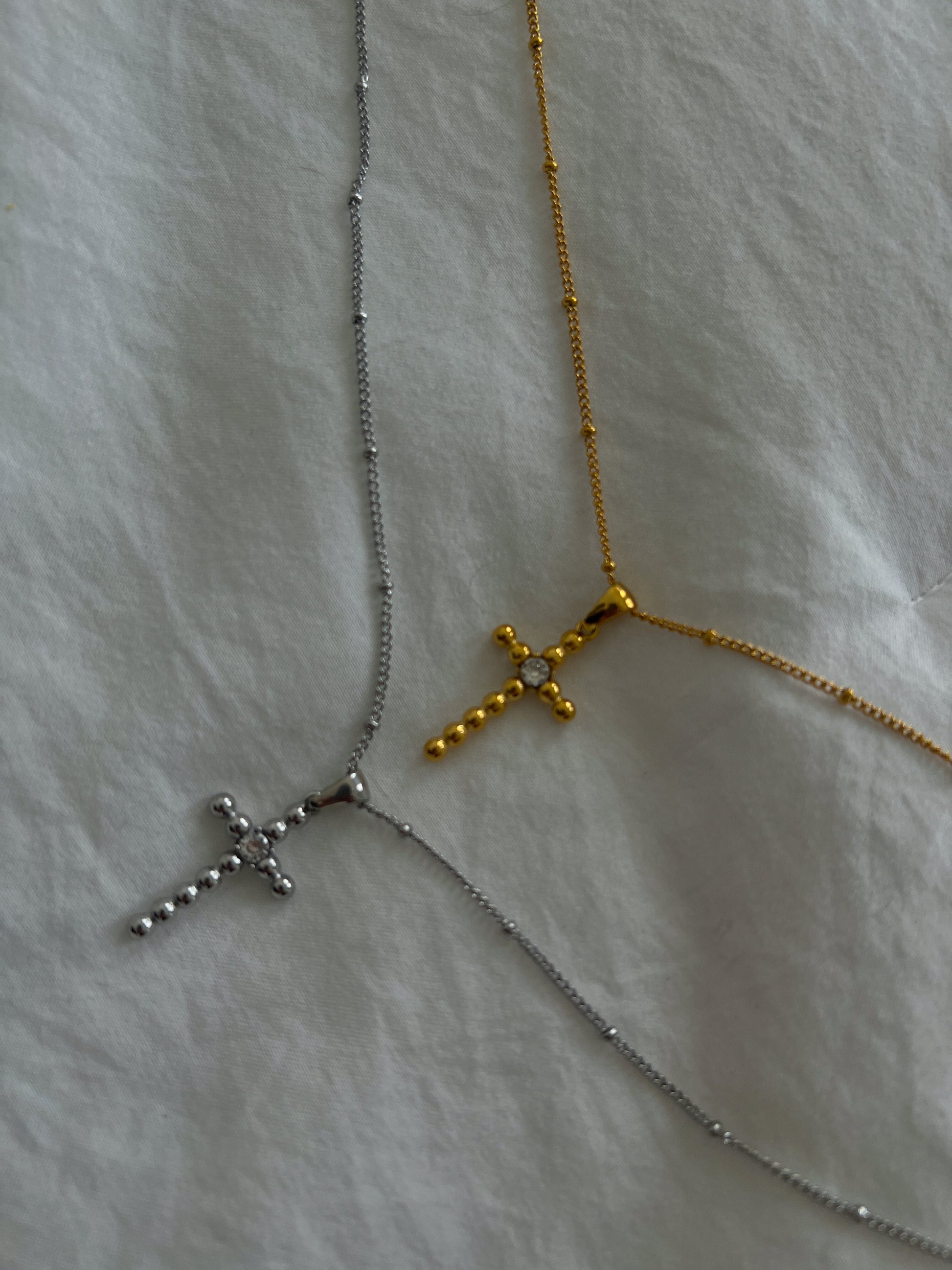 BLING CROSS NECKLACE - Southern Divas Boutique