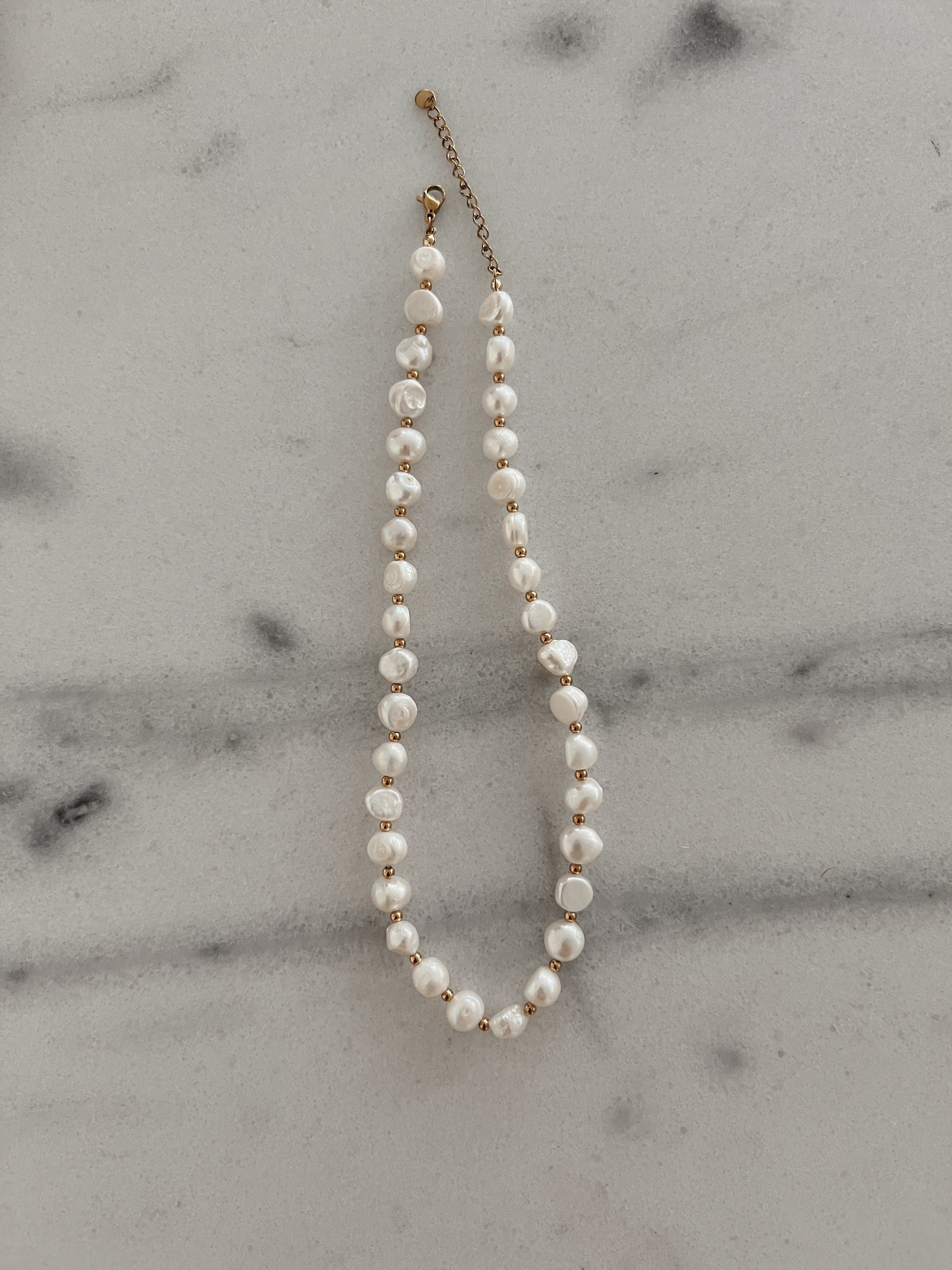 GLAM PEARL NECKLACE - Southern Divas Boutique