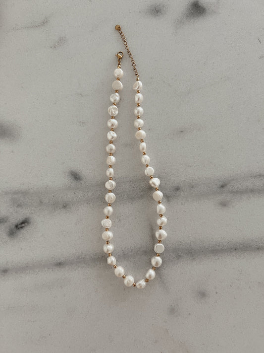 GLAM PEARL NECKLACE - Southern Divas Boutique
