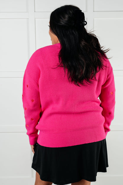Eat Your Heart Out Crewneck Sweater - Southern Divas Boutique