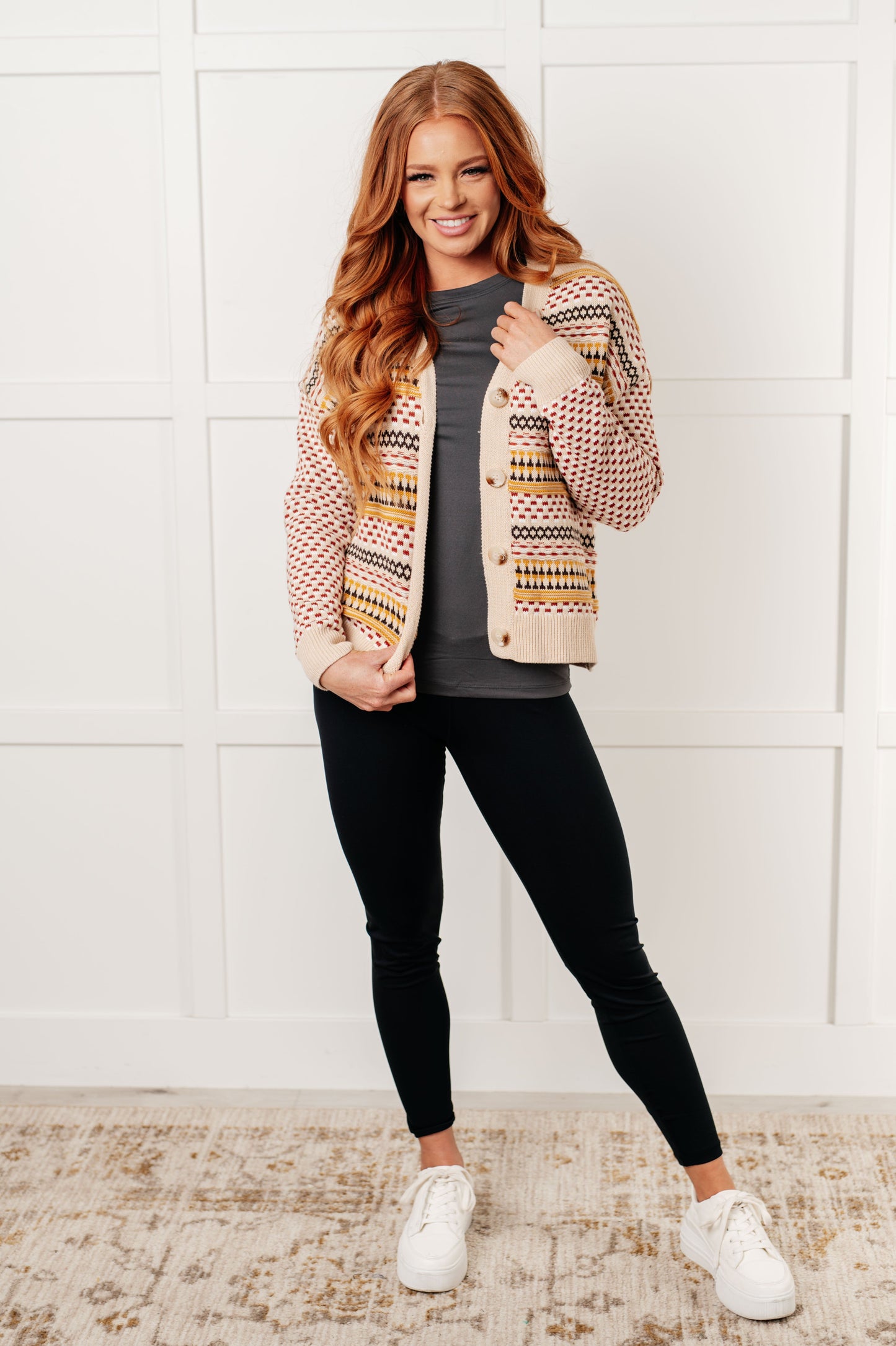 Effortless Elements Striped Cardigan - Southern Divas Boutique