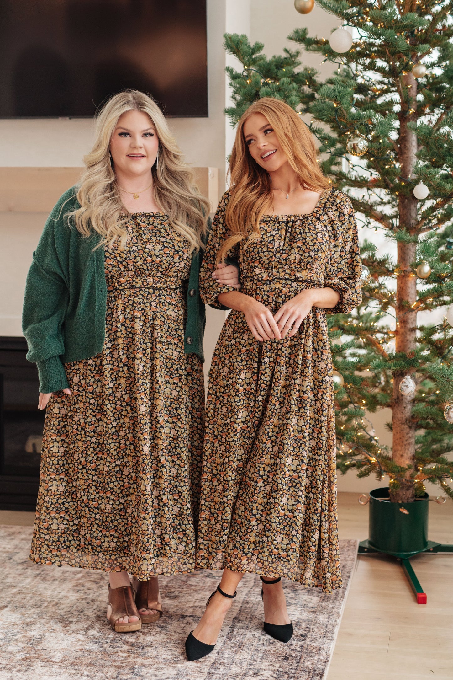 Ever So Briefly Floral Maxi Dress - Southern Divas Boutique