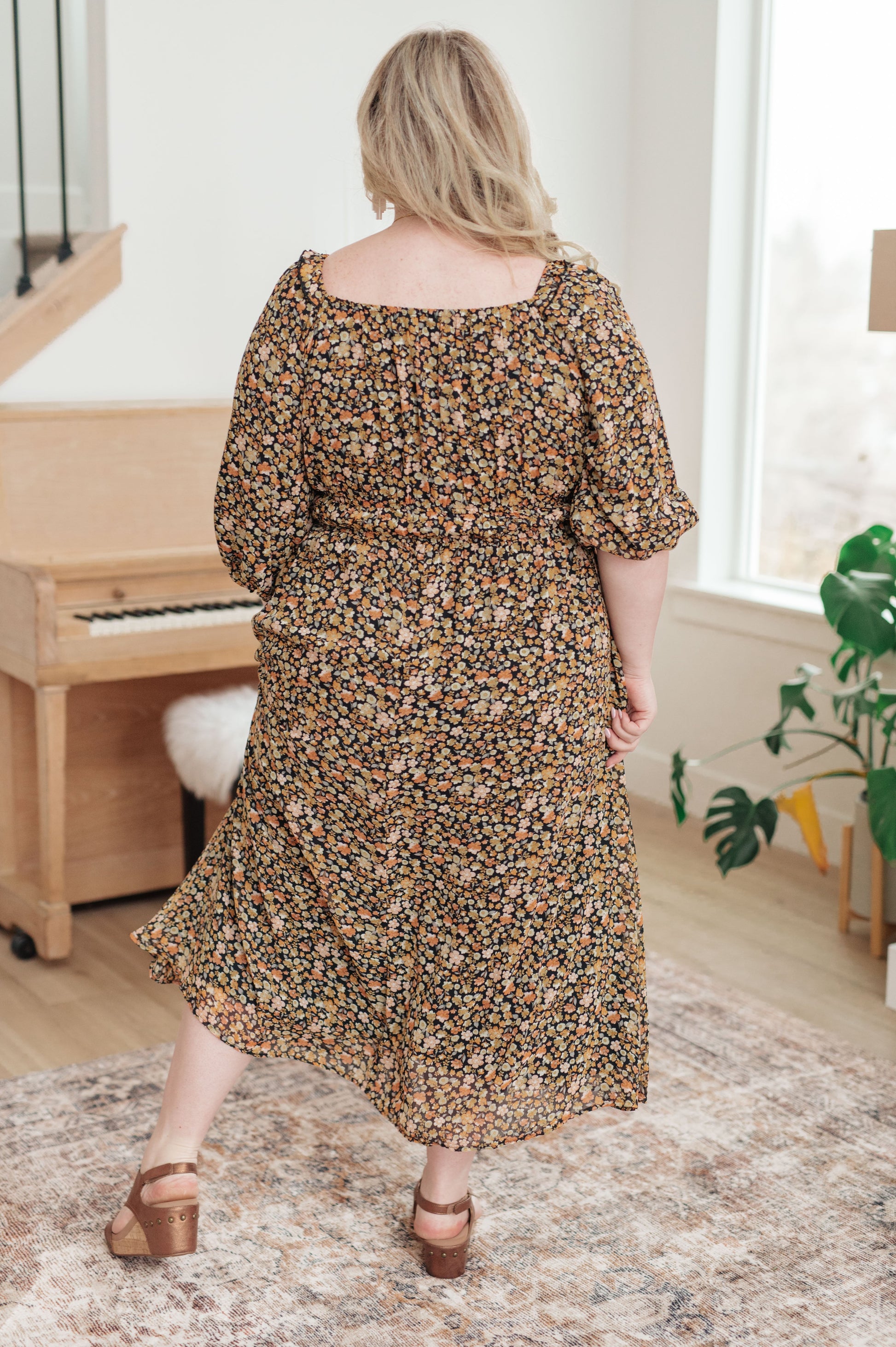 Ever So Briefly Floral Maxi Dress - Southern Divas Boutique