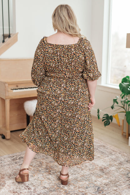 Ever So Briefly Floral Maxi Dress - Southern Divas Boutique