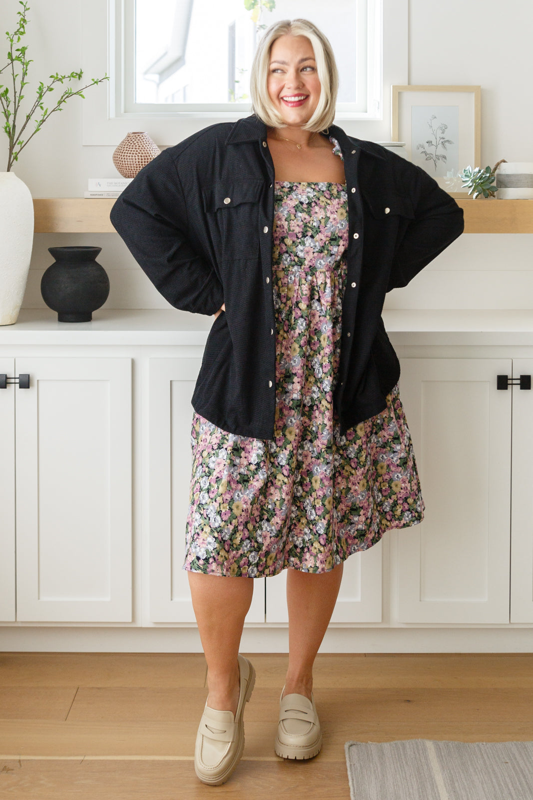 Excellence Without Effort Floral Dress - Southern Divas Boutique