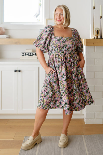 Excellence Without Effort Floral Dress - Southern Divas Boutique