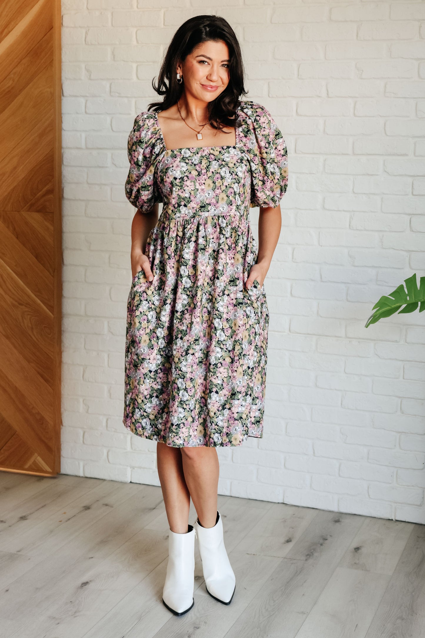 Excellence Without Effort Floral Dress - Southern Divas Boutique