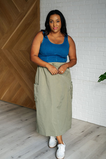 Explain It Away Cargo Skirt - Southern Divas Boutique