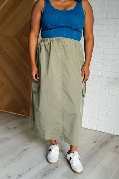 Explain It Away Cargo Skirt - Southern Divas Boutique