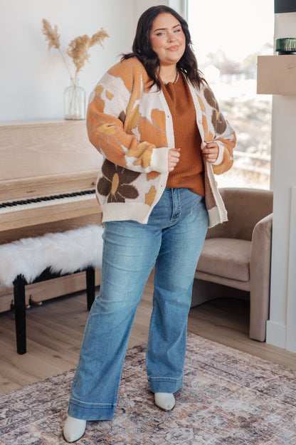 Lotta Love Knitted Sweater Top in Rust - Southern Divas Boutique