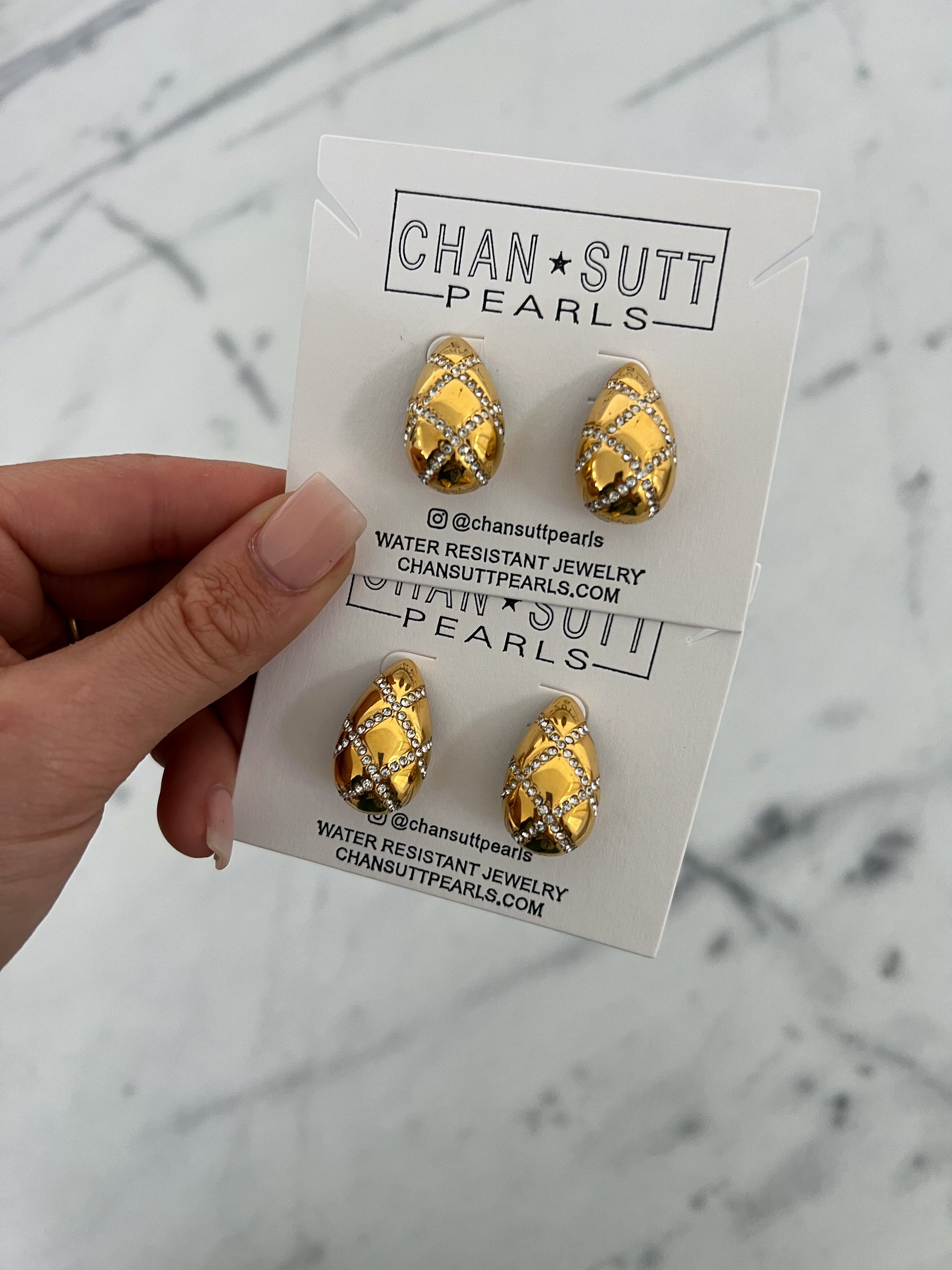 GLAM LAUREN EARRINGS - Southern Divas Boutique