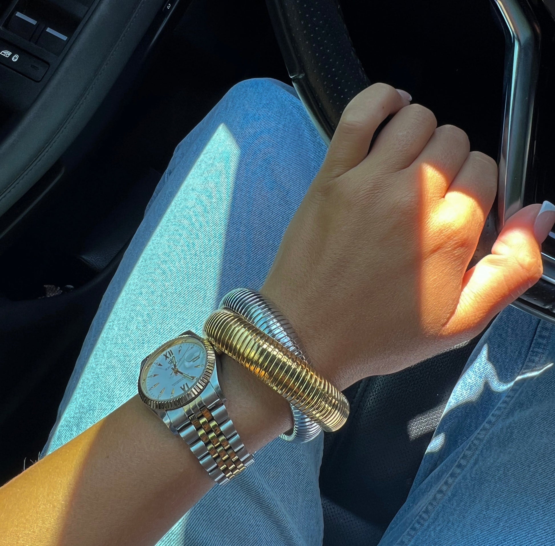 THIN TWIST EMMA BRACELET - Southern Divas Boutique