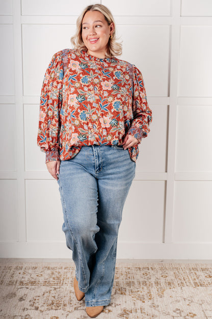 Floral Delight Blouse - Southern Divas Boutique