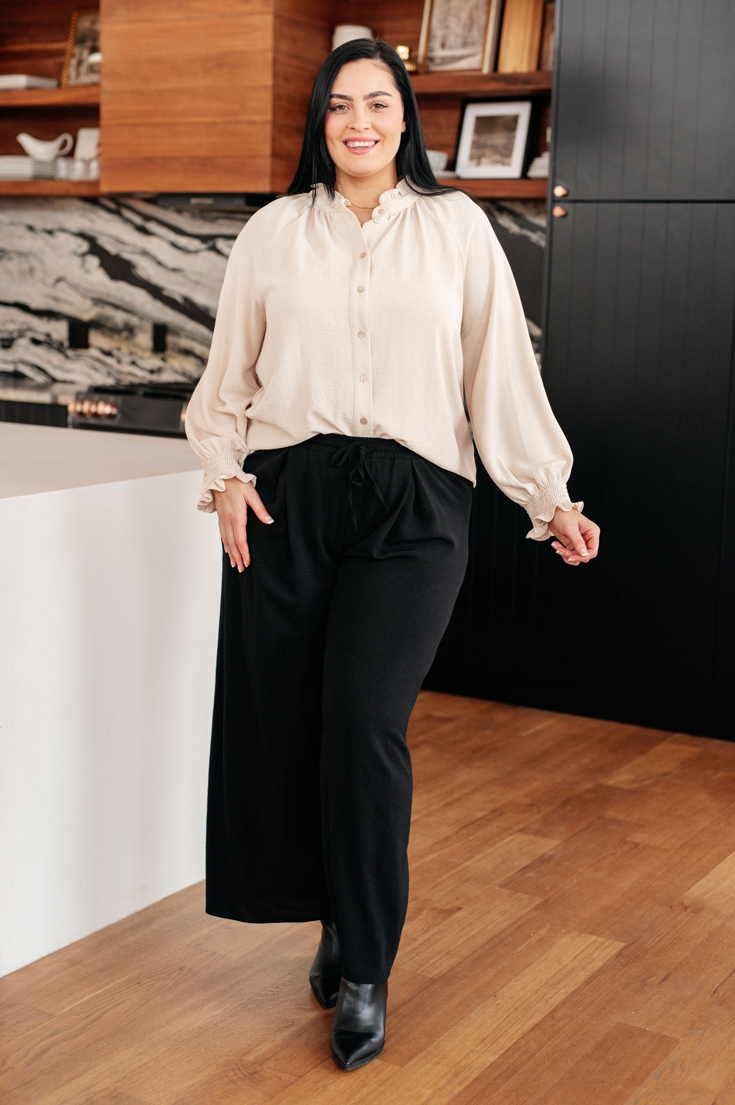 For You I Do Button Up Blouse - Southern Divas Boutique