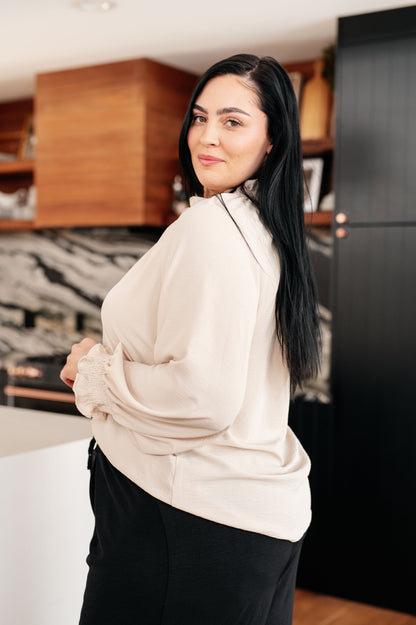 For You I Do Button Up Blouse - Southern Divas Boutique