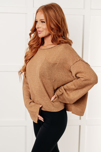 General Feeling Boatneck Sweater - Southern Divas Boutique