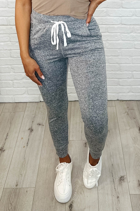 Giving the Run Around Joggers in Gray - Southern Divas Boutique