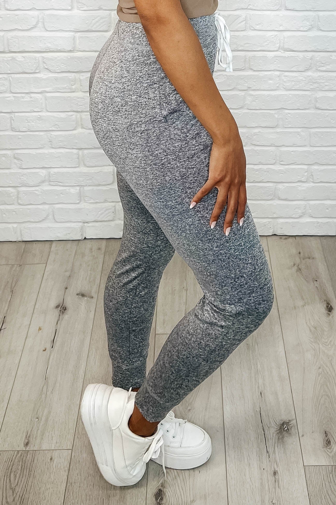 Giving the Run Around Joggers in Gray - Southern Divas Boutique