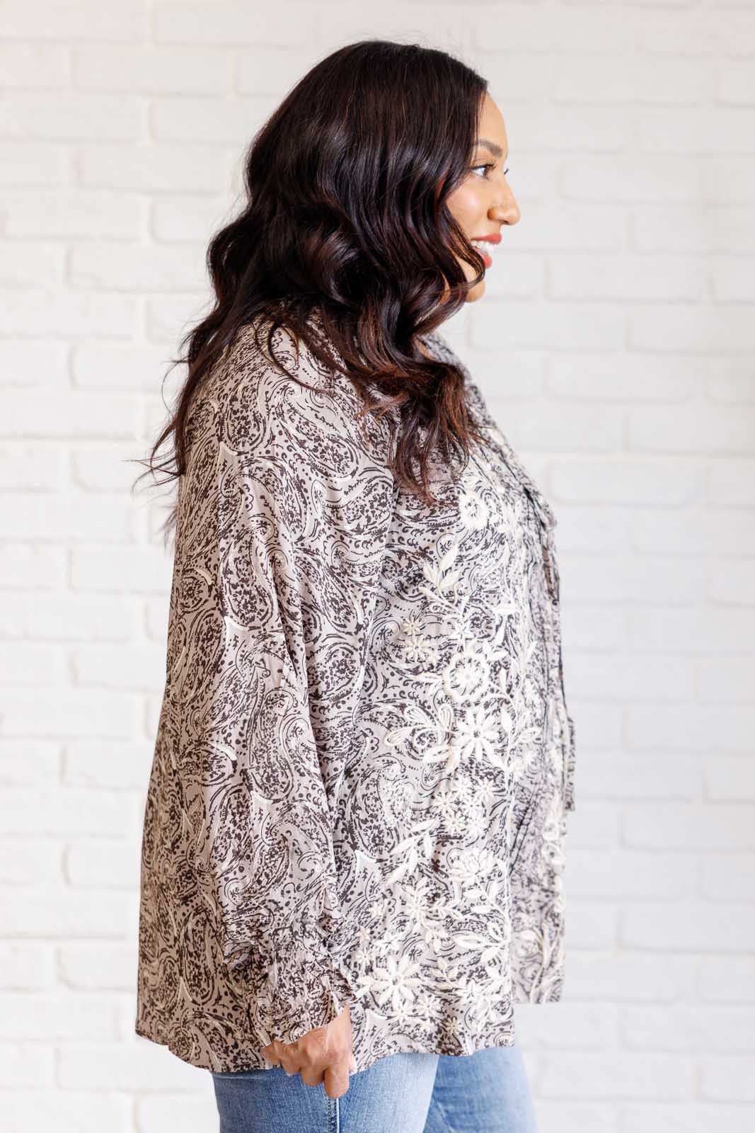 Grow Next To Me Blouse - Southern Divas Boutique