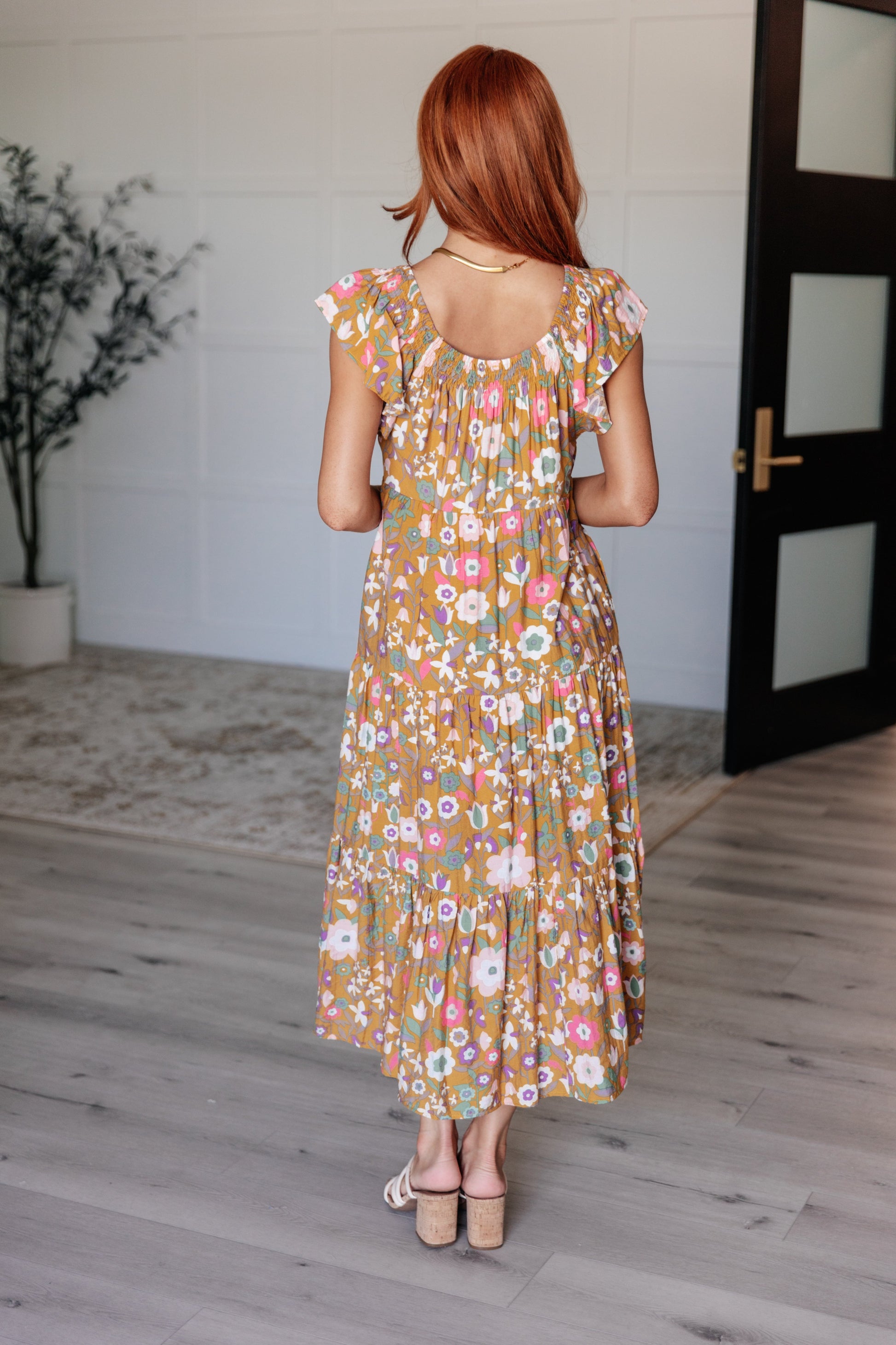 I Done It Good Flutter Sleeve Dress - Southern Divas Boutique