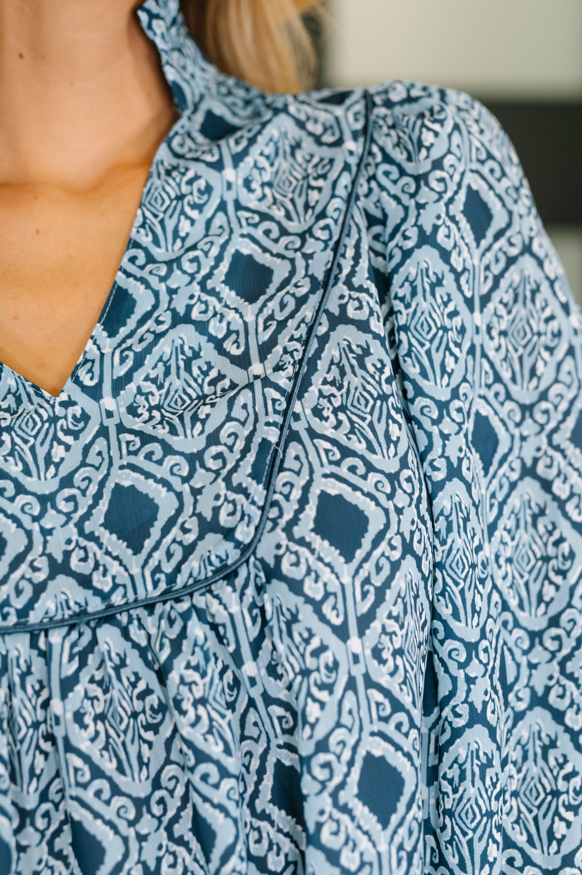 I Gave You My Heart Floral Babydoll Blouse - Southern Divas Boutique