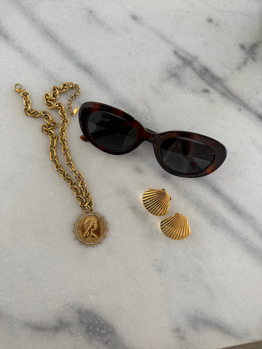 THE SHELL EARRINGS - Southern Divas Boutique