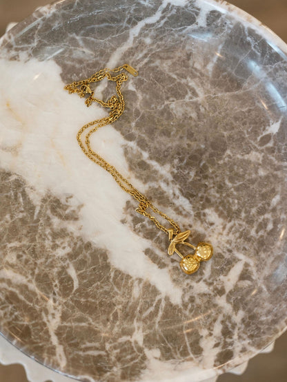 CHERRY NECKLACE - Southern Divas Boutique