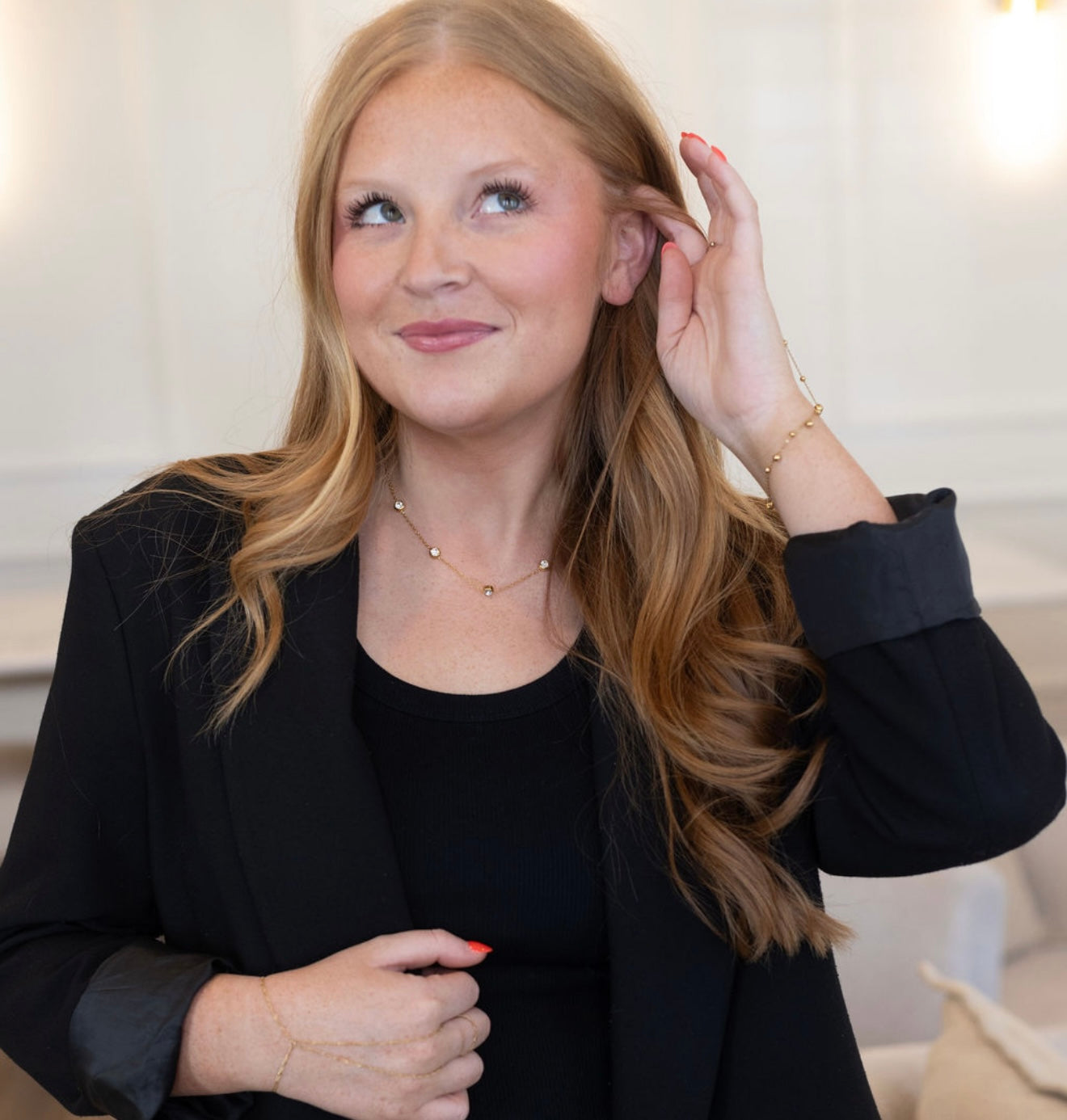 DAINTY DIAMOND NECKLACE - Southern Divas Boutique