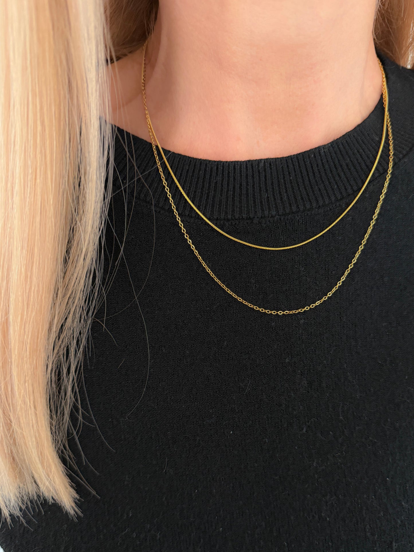 DOUBLE LAYERED NECKLACE - Southern Divas Boutique