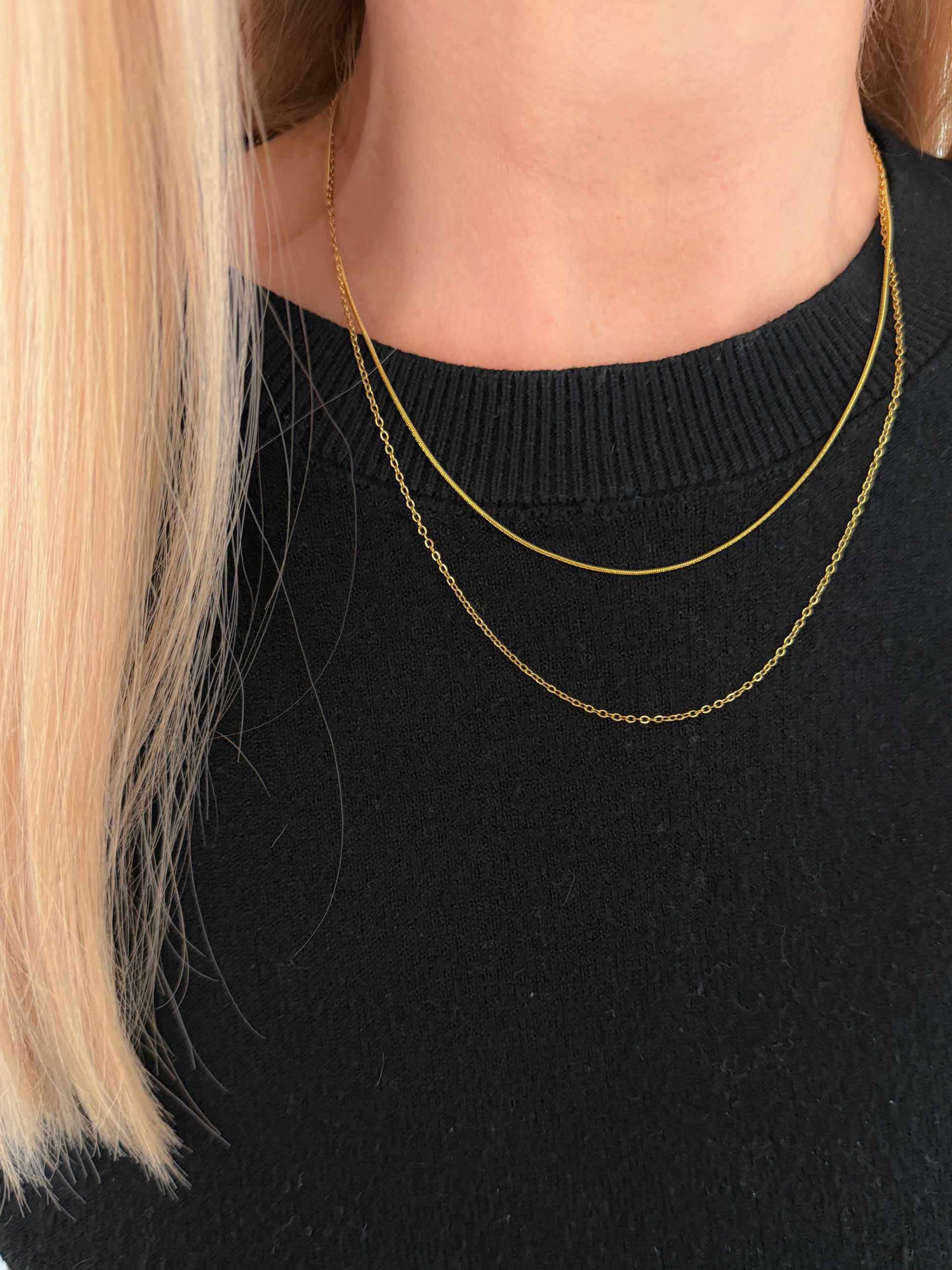 DOUBLE LAYERED NECKLACE - Southern Divas Boutique