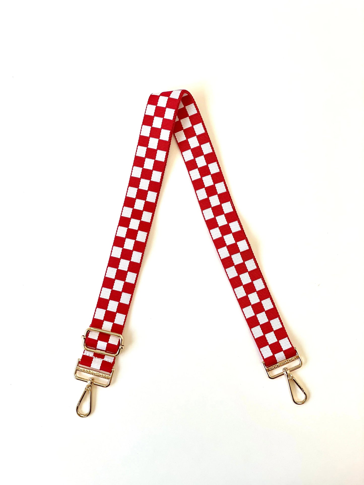 Lizzie Checkered Adjustable Bag Strap - Southern Divas Boutique