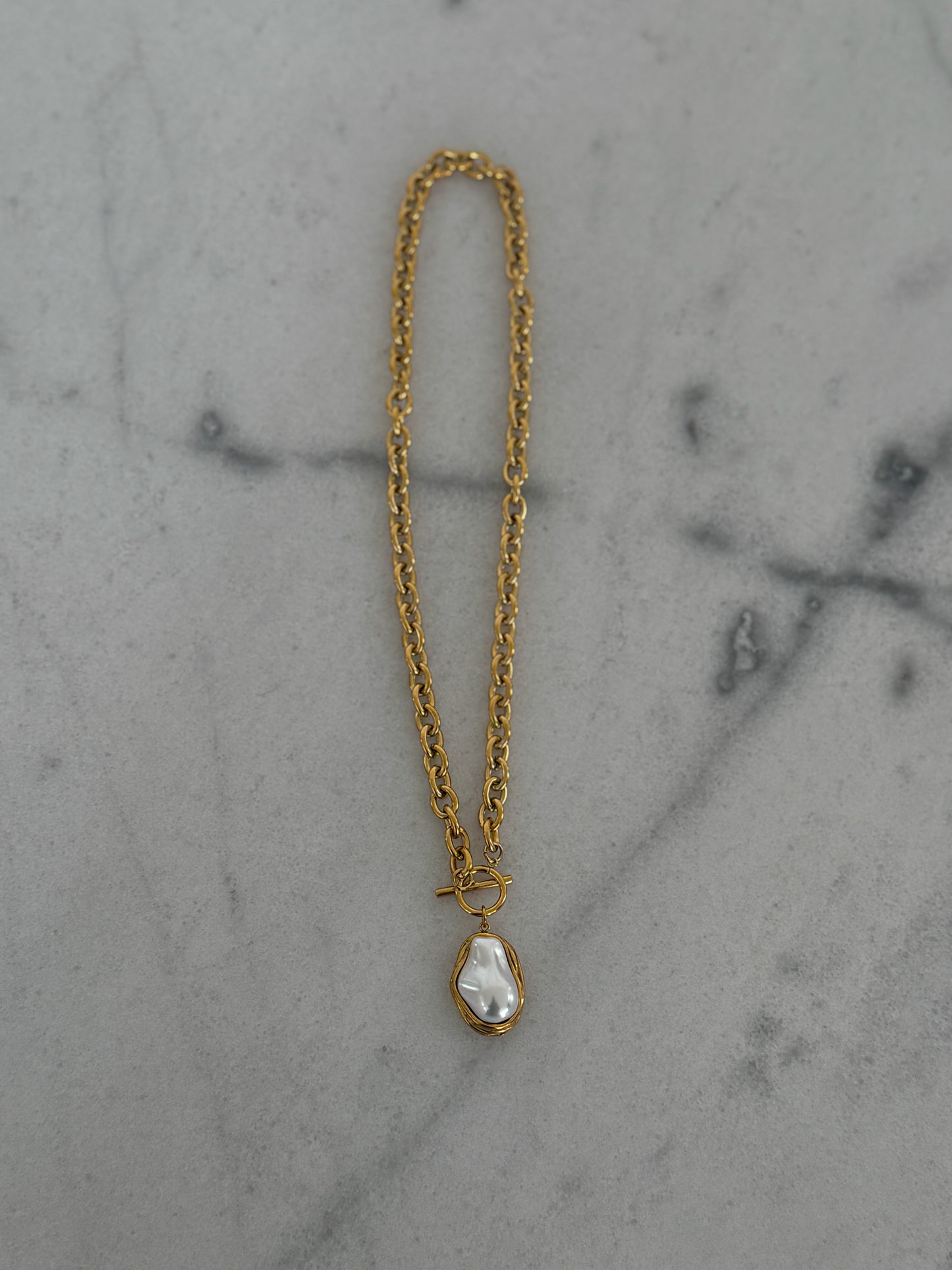 PEARL DROP NECKLACE - Southern Divas Boutique