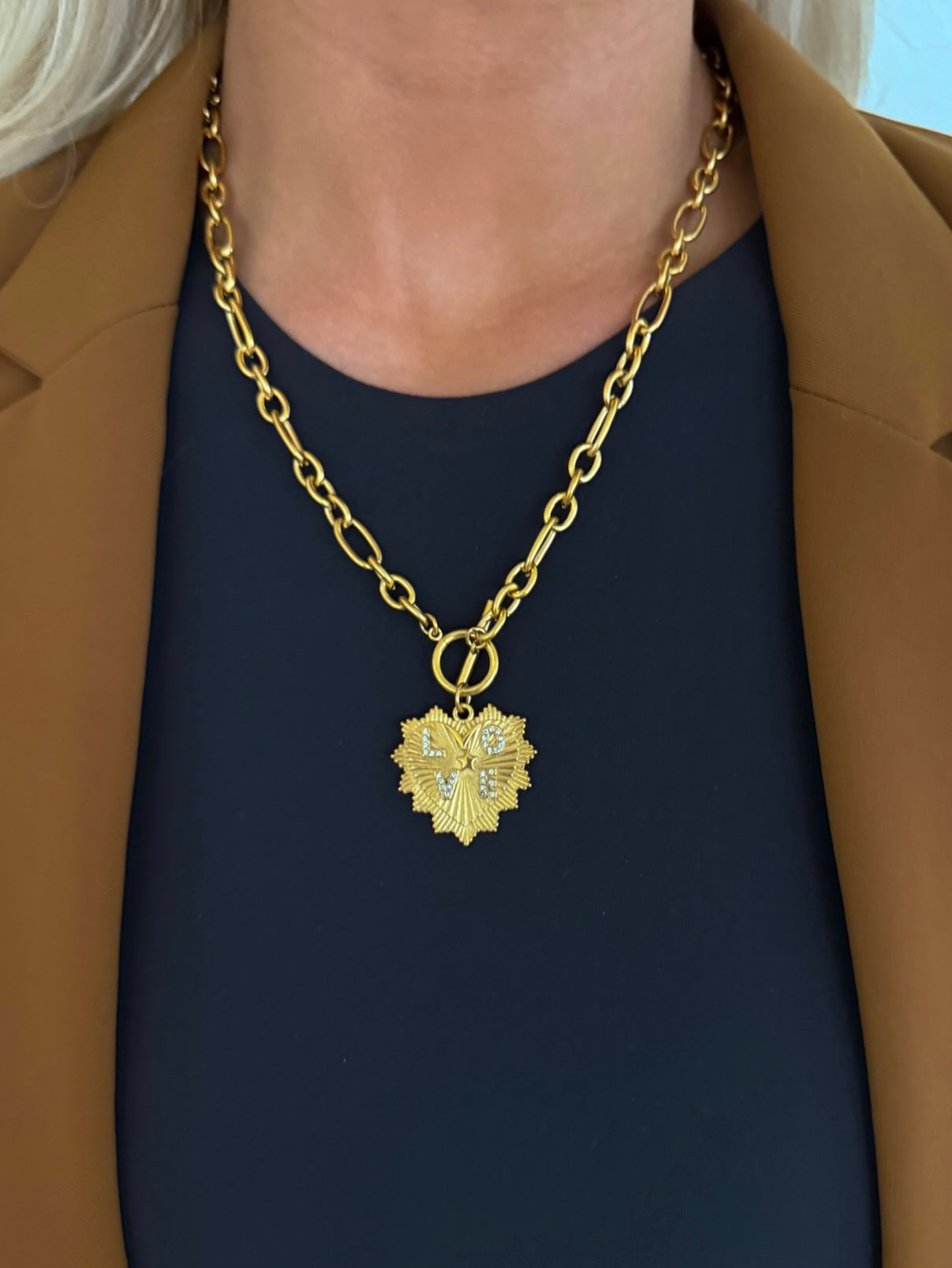 LOVE NECKLACE - Southern Divas Boutique