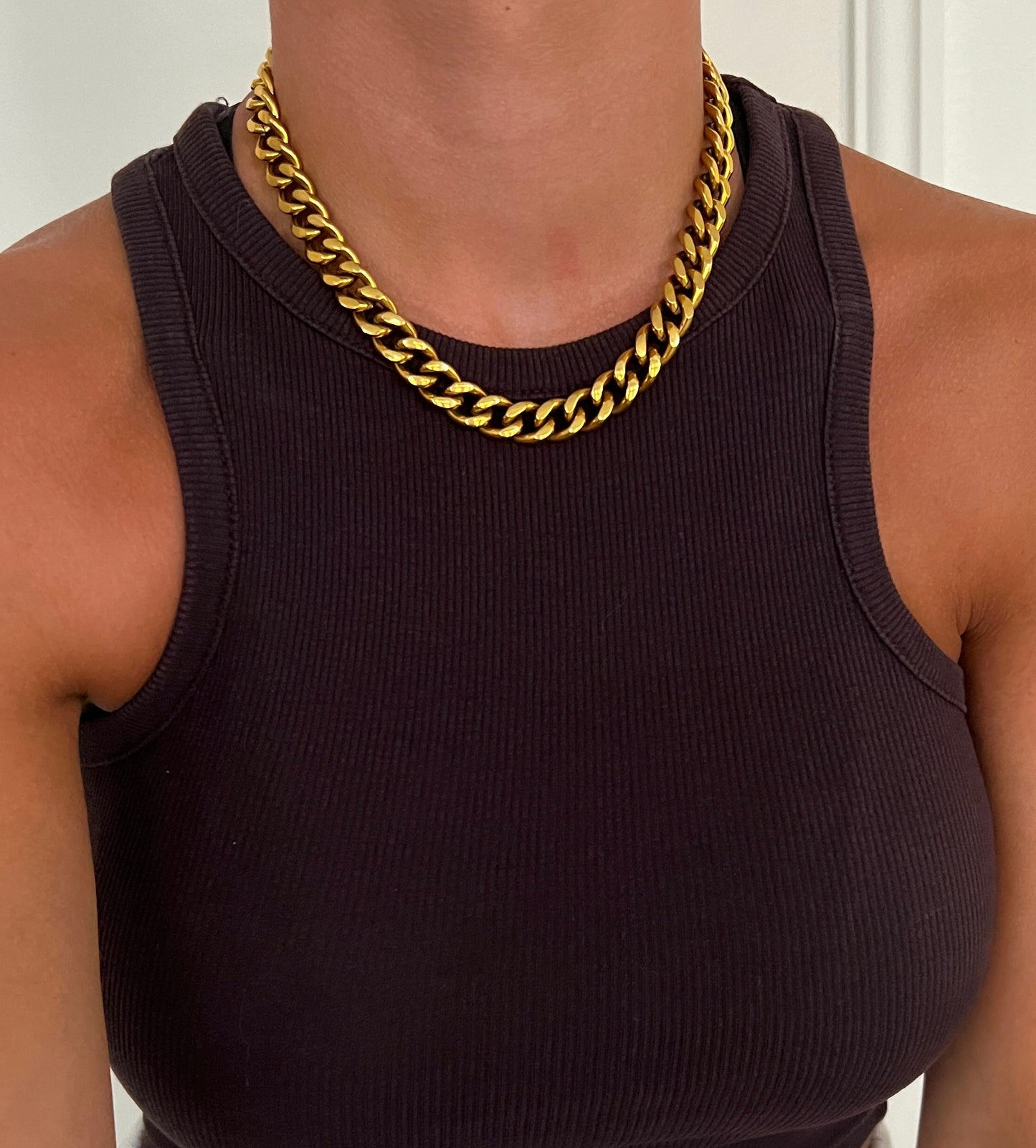 CHUNKY GOLD NECKLACE - Southern Divas Boutique