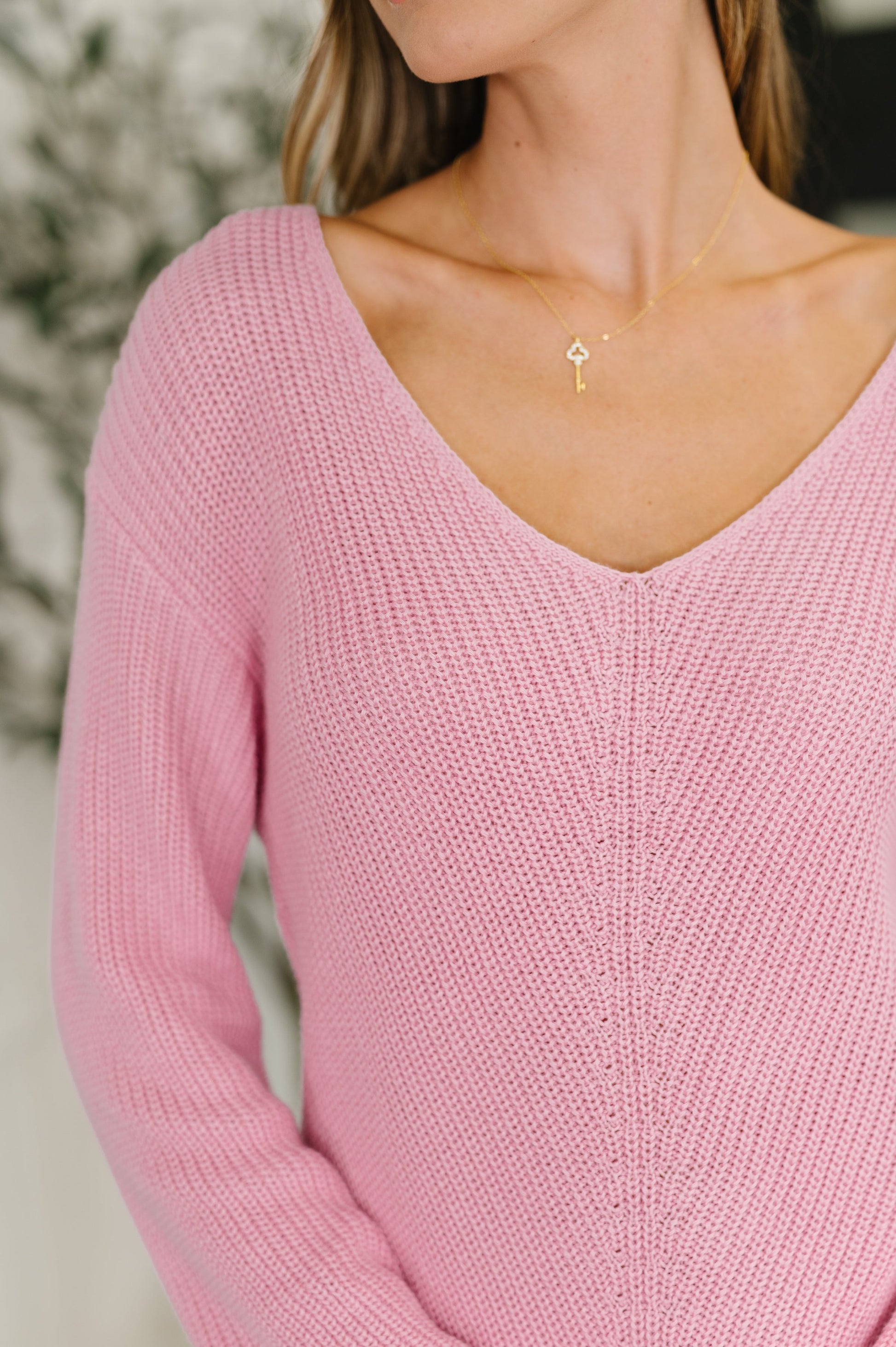 I'm All Yours V-Neck Sweater - Southern Divas Boutique