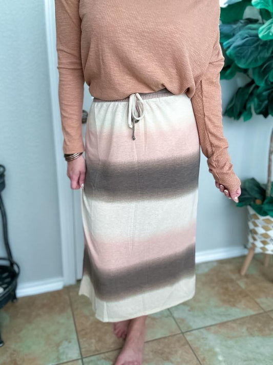 Carefree Charm Midi Skirt - Southern Divas Boutique