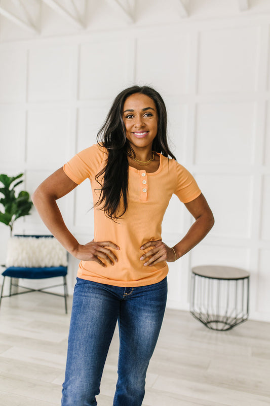 It Figures Scoop Neck Top - Southern Divas Boutique