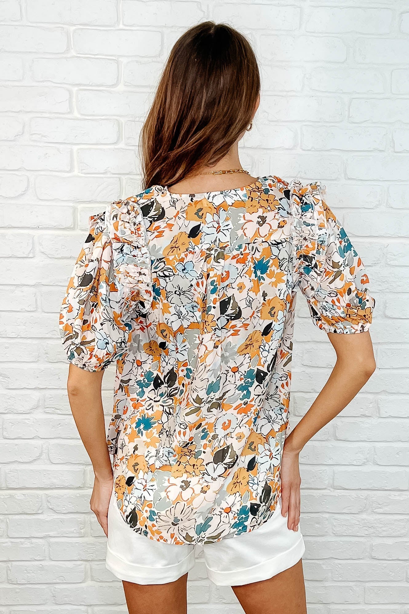 It's Intuitive Floral Blouse - Southern Divas Boutique