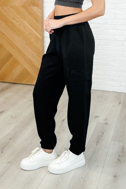 Jog and Snog Joggers in Black - Southern Divas Boutique
