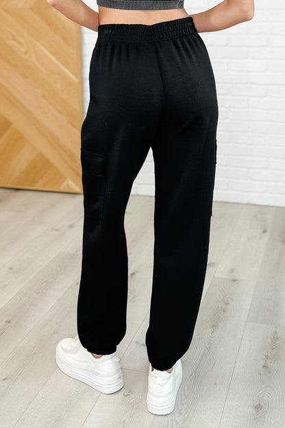 Jog and Snog Joggers in Black - Southern Divas Boutique