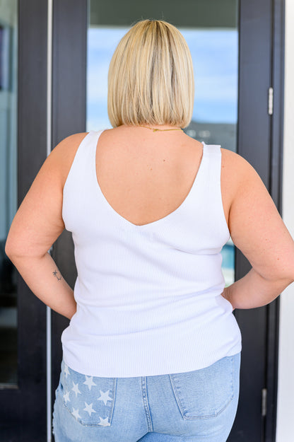 Keep a Secret Rib Knit Tank - Southern Divas Boutique