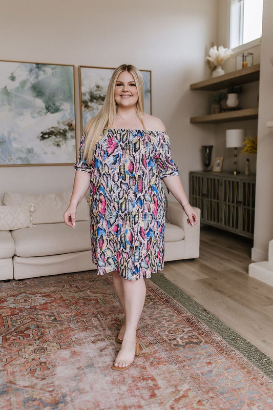 Kind of Wild Animal Print Dress - Southern Divas Boutique