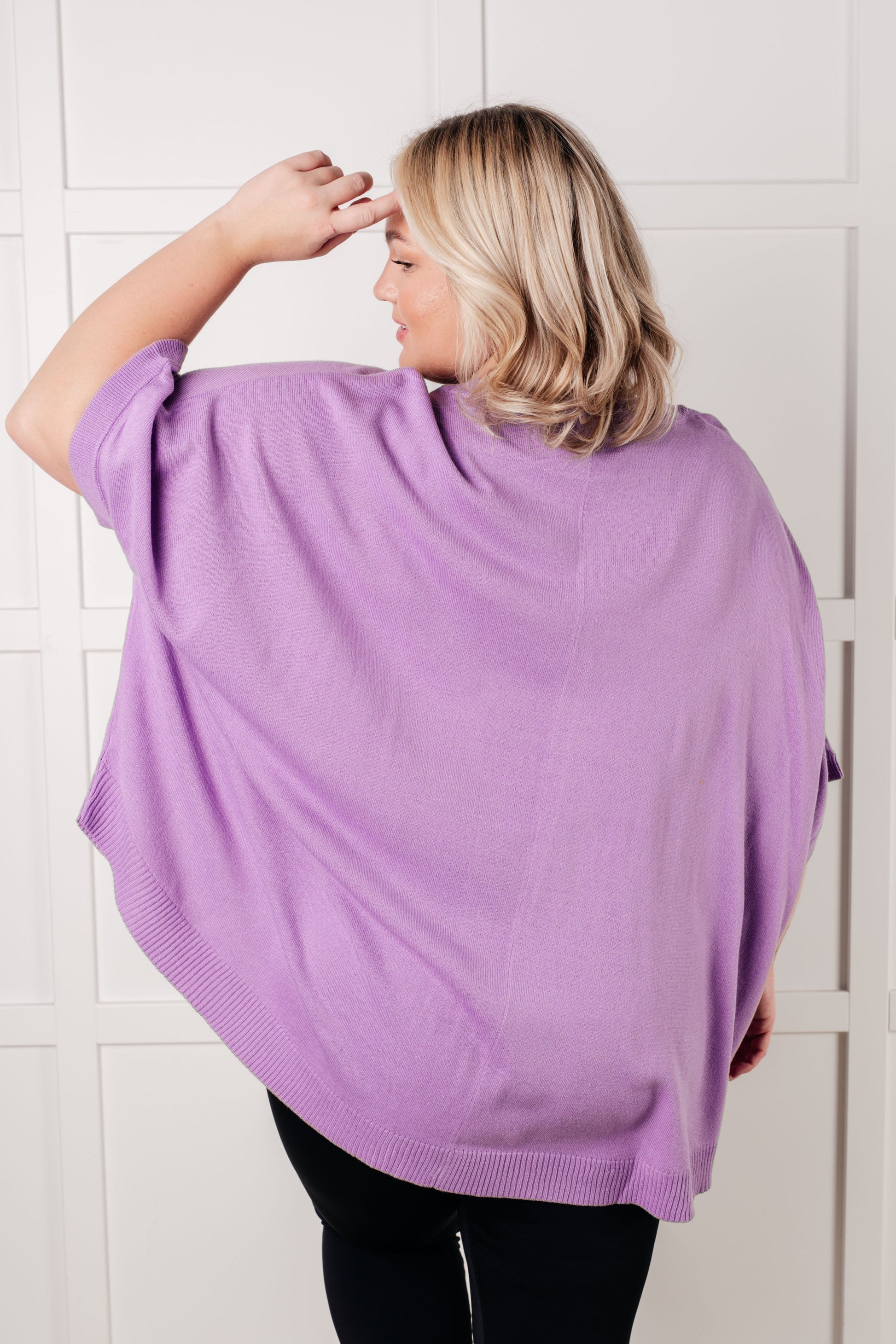 Lilac Whisper Dolman Sleeve Top - Southern Divas Boutique