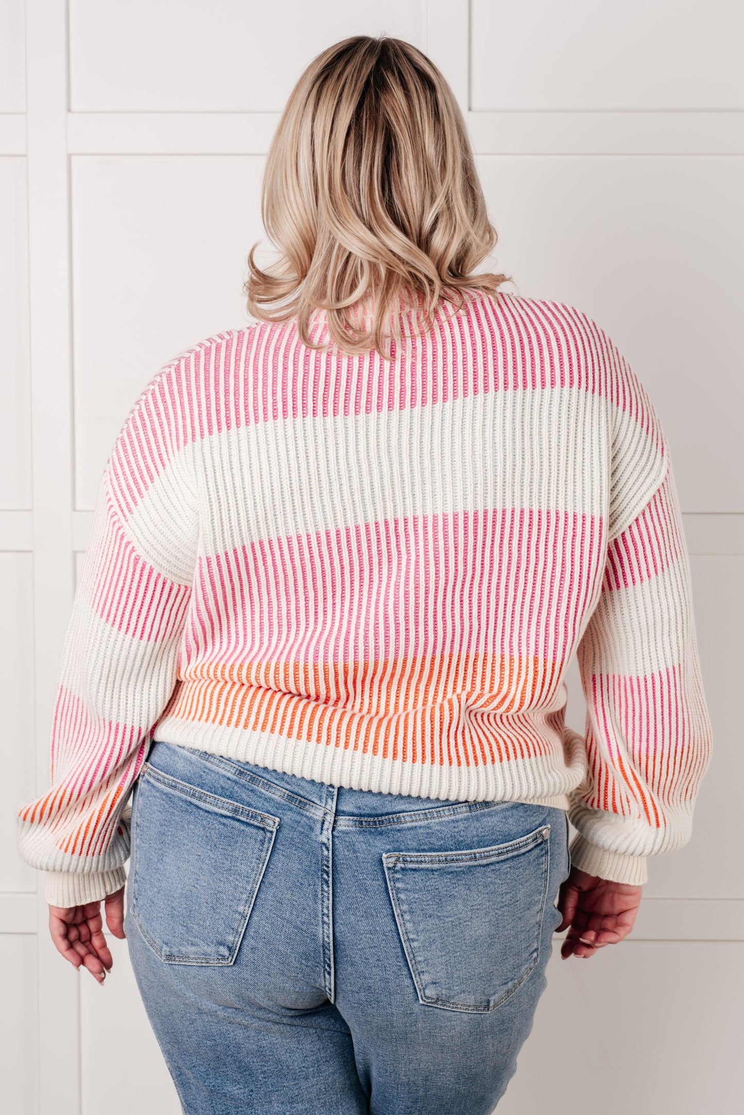 Matchmaker Striped Ribbed Top - Southern Divas Boutique
