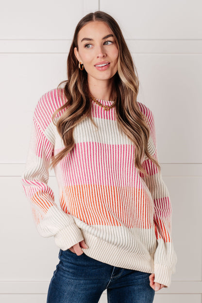 Matchmaker Striped Ribbed Top - Southern Divas Boutique