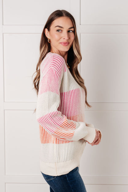 Matchmaker Striped Ribbed Top - Southern Divas Boutique